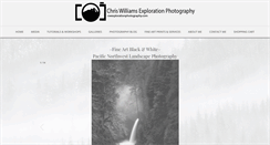Desktop Screenshot of cwexplorationphotography.com