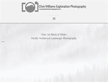 Tablet Screenshot of cwexplorationphotography.com